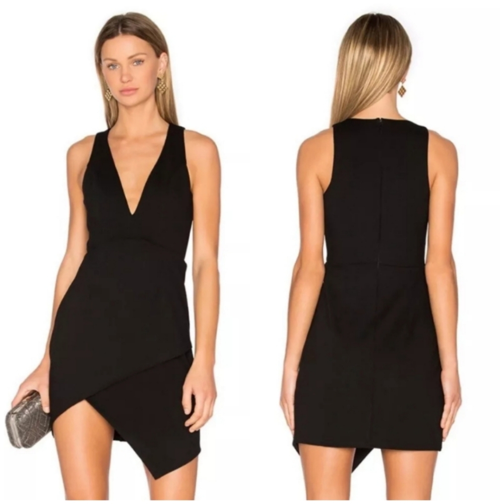 NBD Dries Asymmetrical Body-Con Dress
